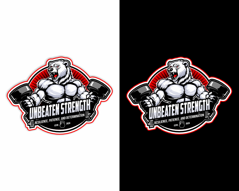 Logo Design for Unbeaten Strength