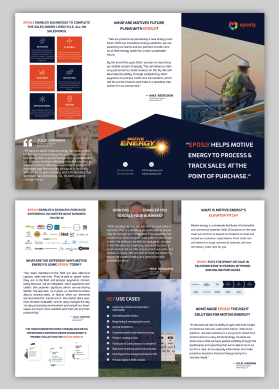 4 to 6 Page Brochure  - Customer Success and Whitepaper Brochure entry by Cosmic_Designs