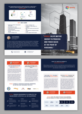 4 to 6 Page Brochure  - Customer Success and Whitepaper Brochure entry by Cosmic_Designs