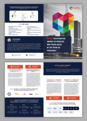 4 to 6 Page Brochure  - Customer Success and Whitepaper Brochure entry by Cosmic_Designs