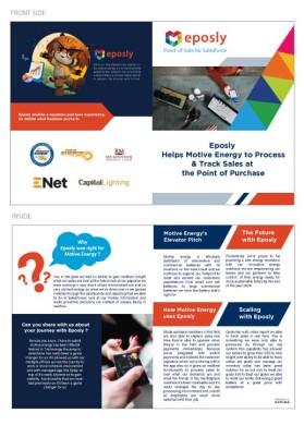 4 to 6 Page Brochure  - Customer Success and Whitepaper Brochure entry by bayu_desain88