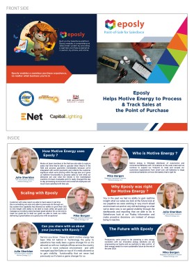 4 to 6 Page Brochure  - Customer Success and Whitepaper Brochure entry by bayu_desain88