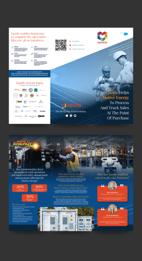 4 to 6 Page Brochure  - Customer Success and Whitepaper Brochure entry by nivra.garcia