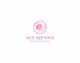all4jenna.wakesurfing entry by alfadesigns