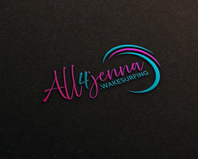 all4jenna.wakesurfing entry by iosiconsdesign