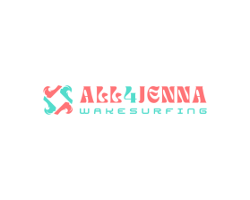 all4jenna.wakesurfing entry by Amy_Logo