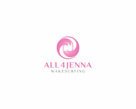 all4jenna.wakesurfing entry by alfadesigns