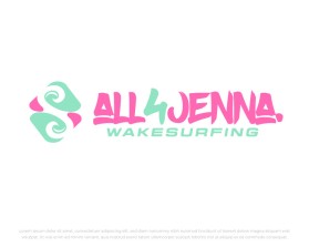 all4jenna.wakesurfing entry by FXF Creations
