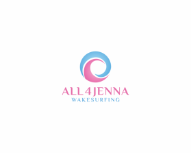 all4jenna.wakesurfing entry by alfadesigns
