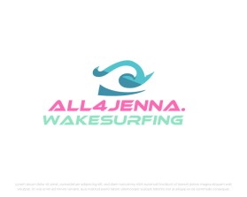 all4jenna.wakesurfing entry by FXF Creations
