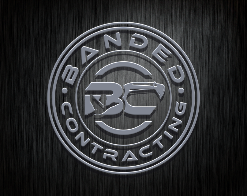 Logo Design for Banded Contracting