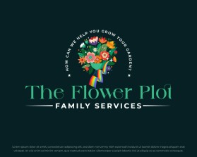 The Flower Plot Family Services entry by FXF Creations