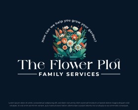 The Flower Plot Family Services entry by FXF Creations