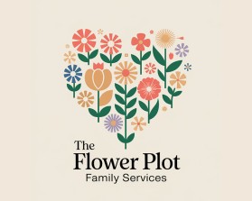 The Flower Plot Family Services entry by SimplySoyaPrints