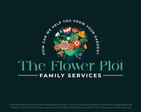 The Flower Plot Family Services entry by FXF Creations