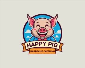 Happy Pig Barbecue Catering entry by Farrukh Baig