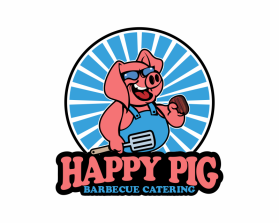 Happy Pig Barbecue Catering entry by kus