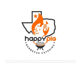 Happy Pig Barbecue Catering entry by Arif Fahmi
