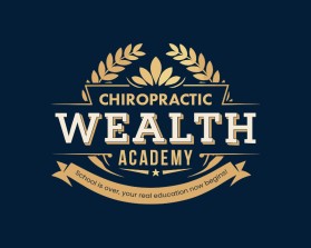 Winning entry: Chiropractic Wealth Academy entry by SimplySoyaPrints