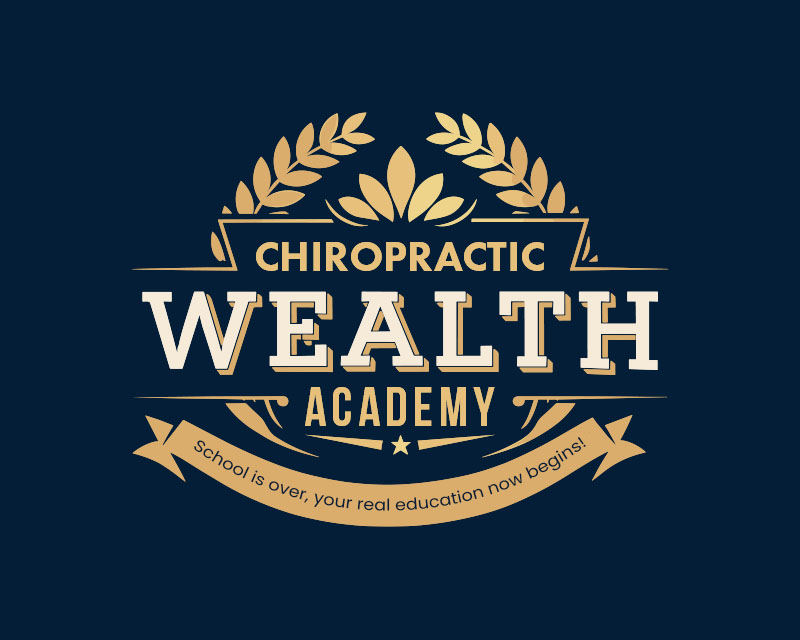 Logo Design for Chiropractic Wealth Academy