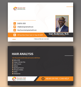 Business Card for Doctor of Naturopathy entry by Tenati27