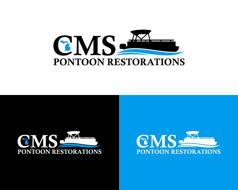 Logo Design for CMS Pontoon Restorations
