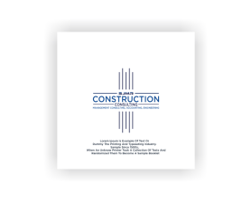 SJMR Construction Consulting entry by trajandesiigns