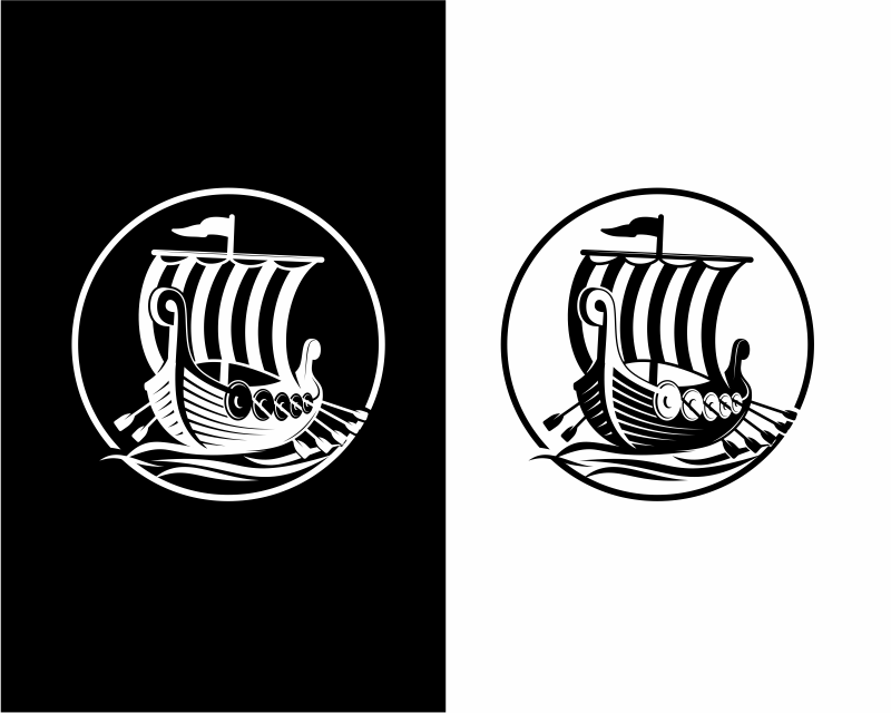 Graphic Design entry 3356408 submitted by gepz to the Graphic Design for Stylized Viking Ship run by BigRedOx1