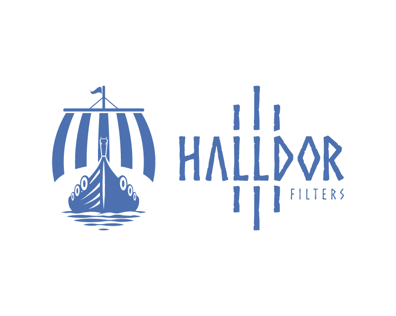Graphic Design for Stylized Viking Ship