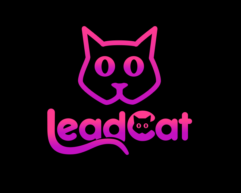 Logo Design for leadcat.io
