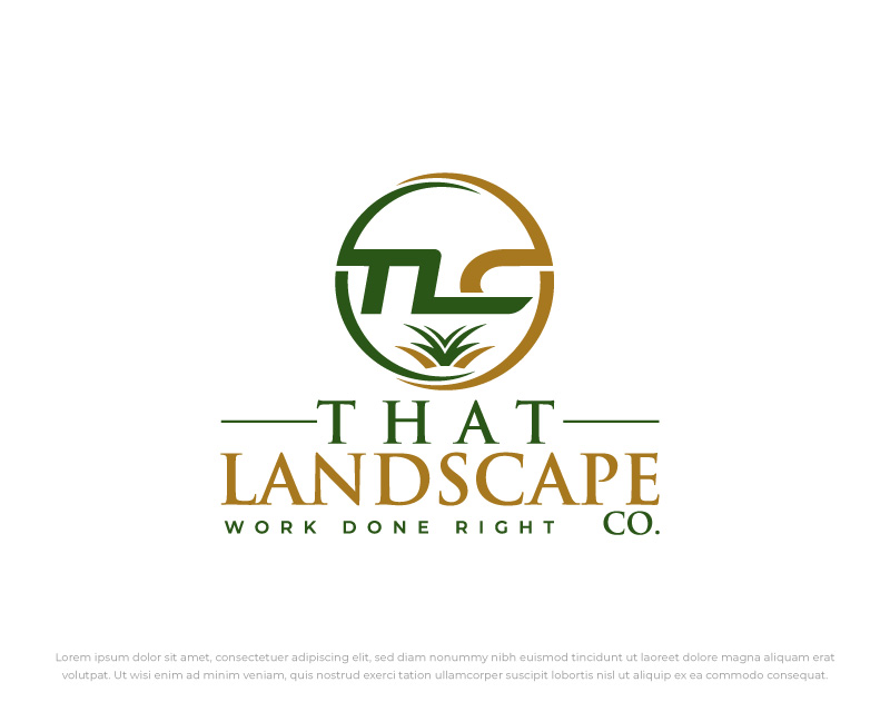 Logo Design for That Landscape Co.
