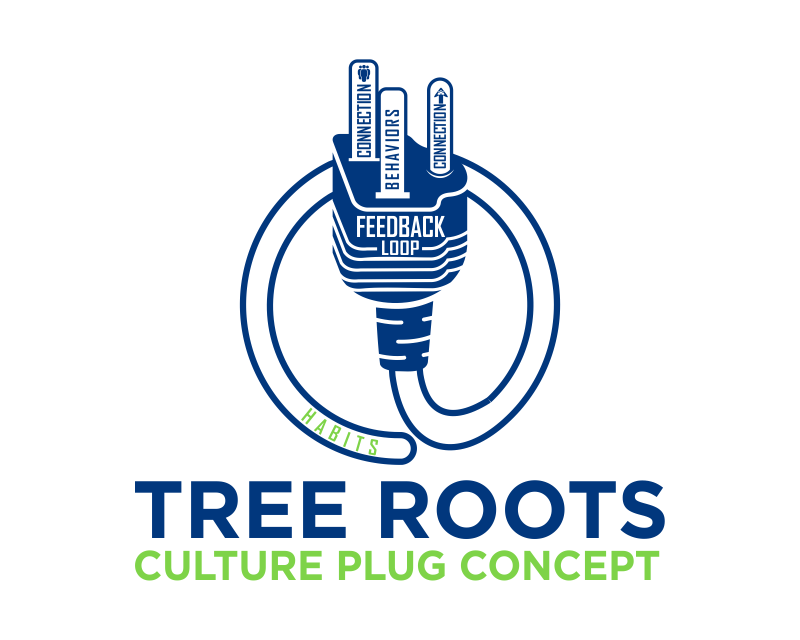 Logo Design for Tree Roots Culture Plug Concept