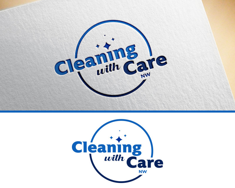 Logo Design for Cleaning with Care NW