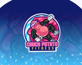 Couch Potato Fitness entry by Akmal design