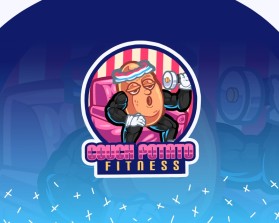 Couch Potato Fitness entry by Akmal design