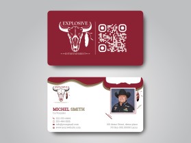 Updated Business Card! entry by yadesign