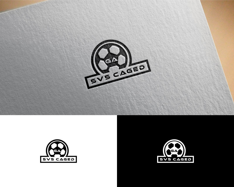 Logo Design for 5v5 Caged