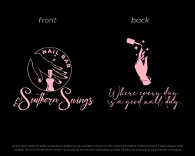 T shirt contest for Nail Salon entry by FXF Creations