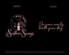 T shirt contest for Nail Salon entry by FXF Creations