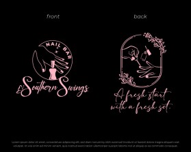 T shirt contest for Nail Salon entry by FXF Creations
