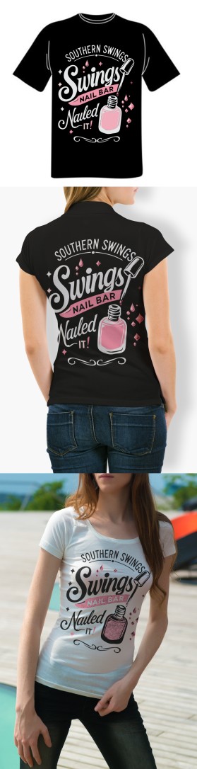 T shirt contest for Nail Salon entry by Urke