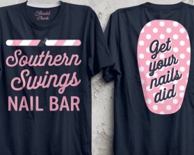 T shirt contest for Nail Salon entry by Iconic-design