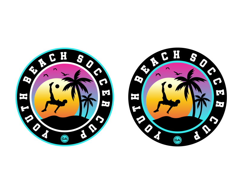 Logo Design for Youth Beach Soccer Cup