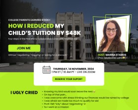 Webinar sign-up page: College Hacks for Parents entry by Miftah sihabul