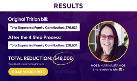 Webinar sign-up page: College Hacks for Parents entry by boukeroui