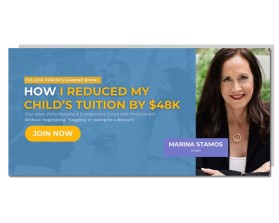 Webinar sign-up page: College Hacks for Parents entry by Bayu Agung Mahendra