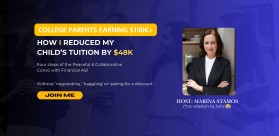 Webinar sign-up page: College Hacks for Parents entry by muhammad asif