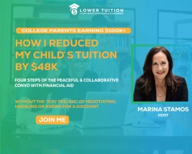 Webinar sign-up page: College Hacks for Parents entry by FAHRUROZI IHROM