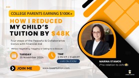 Webinar sign-up page: College Hacks for Parents entry by muhammad asif