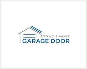 Snowy Summit Garage Door entry by Billahi